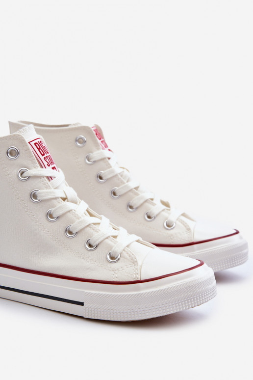 chaussures de loisirs avec semelle Big Star NN174104 couleur blanche