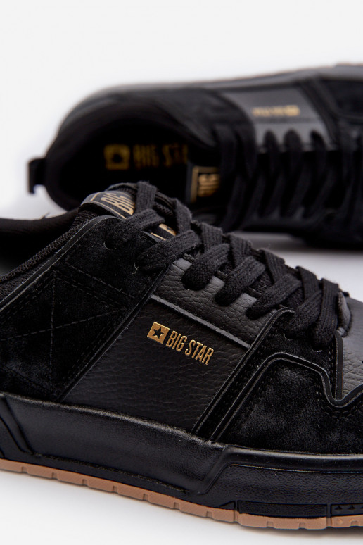 Baskets modèle chaussures Big Star NN174094 couleur noire
