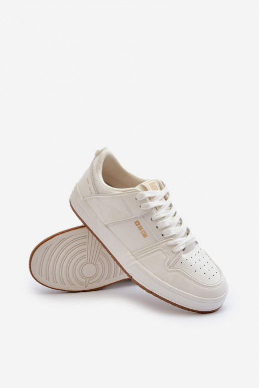 Baskets modèle chaussures Big Star NN174093 couleur blanche