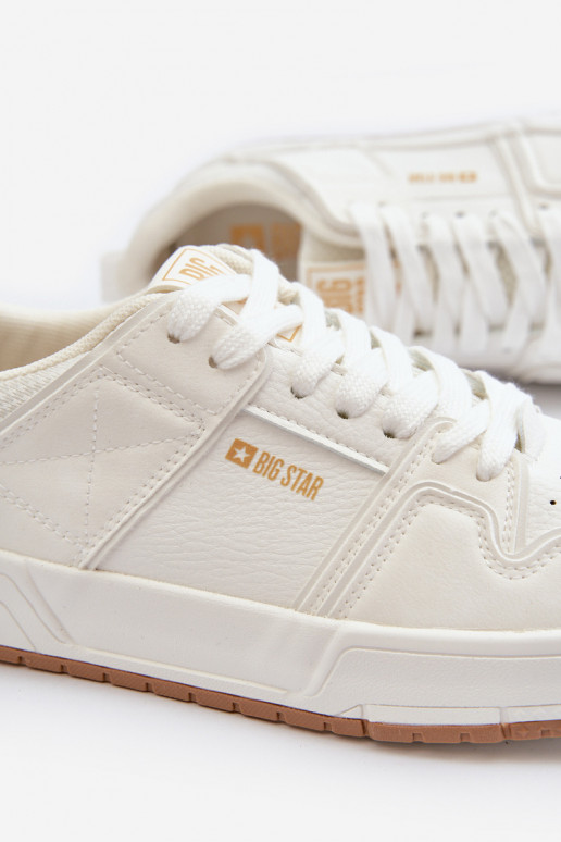 Baskets modèle chaussures Big Star NN174093 couleur blanche