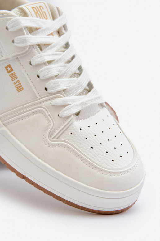 Baskets modèle chaussures Big Star NN174093 couleur blanche