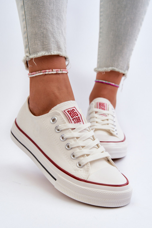 Chaussures de loisirs Big Star NN274274 couleur blanche