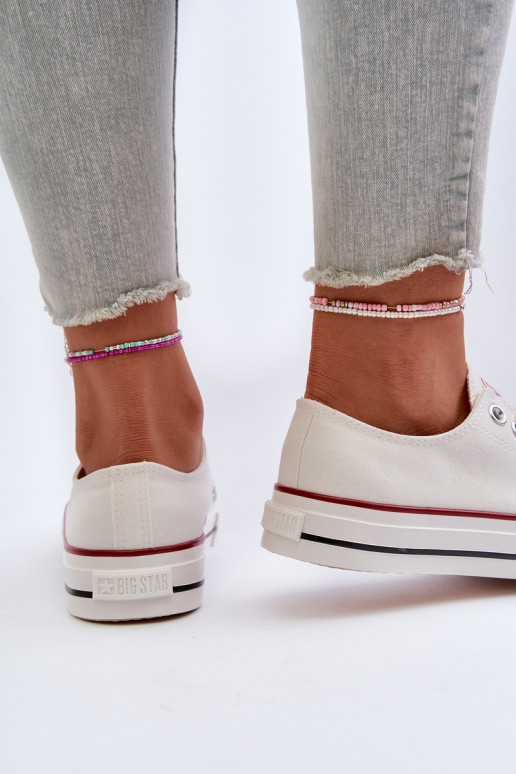 Chaussures de loisirs Big Star NN274274 couleur blanche Chaussures de loisirs Big Star NN274274 couleur blanche