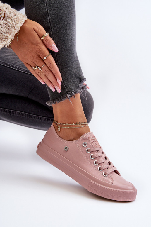 Modèle classique Chaussures de loisirs Big Star NN274291 couleur rose