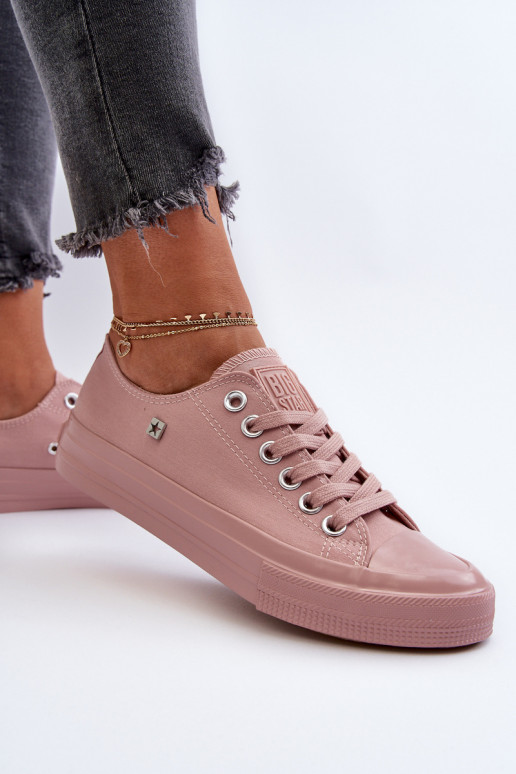 Modèle classique Chaussures de loisirs Big Star NN274291 couleur rose Modèle classique Chaussures de loisirs Big Star NN274291 couleur rose