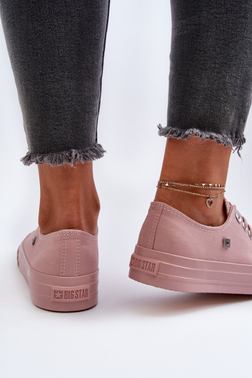 Modèle classique Chaussures de loisirs Big Star NN274291 couleur rose