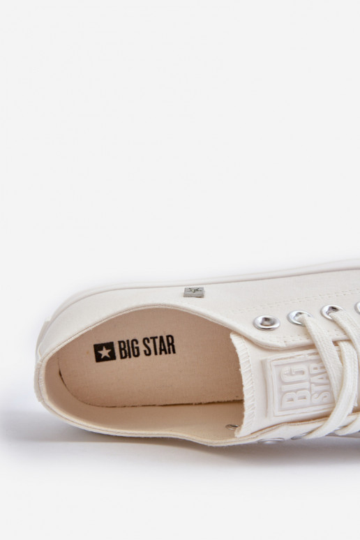 Modèle classique Chaussures de loisirs Big Star NN274285 couleur blanc
