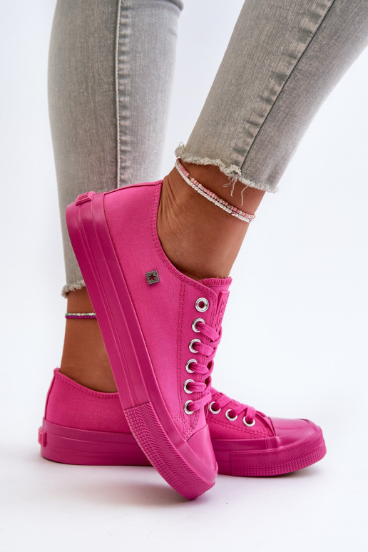 Modèle classique Chaussures de loisirs Big Star NN274290 couleur rose
