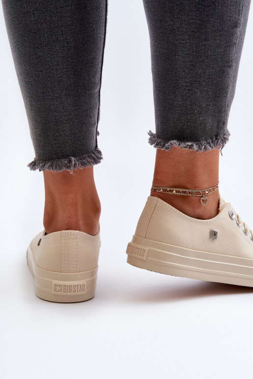 Modèle classique Chaussures de loisirs Big Star NN274286 beige Modèle classique Chaussures de loisirs Big Star NN274286 beige