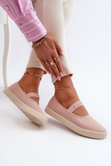 Chaussures femme Big Star NN274606 rose 2