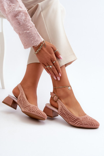 Chaussures à talons Klocku couleur rose Gemifa 2