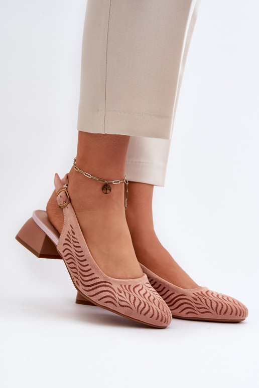 Chaussures à talons Klocku couleur rose Gemifa