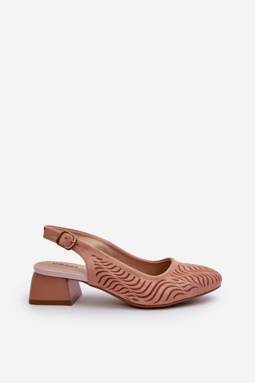 Chaussures à talons Klocku couleur rose Gemifa