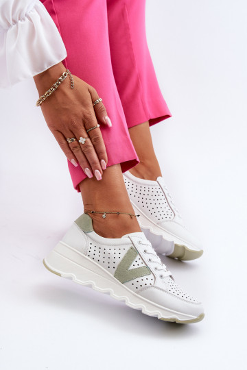 chaussures de sport de couleur blanche Eleonori 2