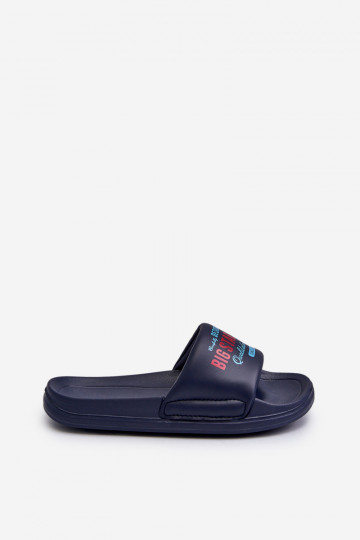 Chaussons légers Chaussons enfant Big Star NN374516 bleu foncé 2