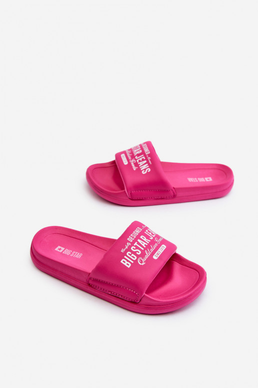 Chaussons légers Chaussons enfant Big Star NN374519 couleur rose Chaussons légers Chaussons enfant Big Star NN374519 couleur rose