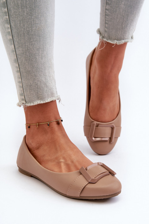 Ballerines à bretelles Eco beige Cadwenla Ballerines à bretelles Eco beige Cadwenla