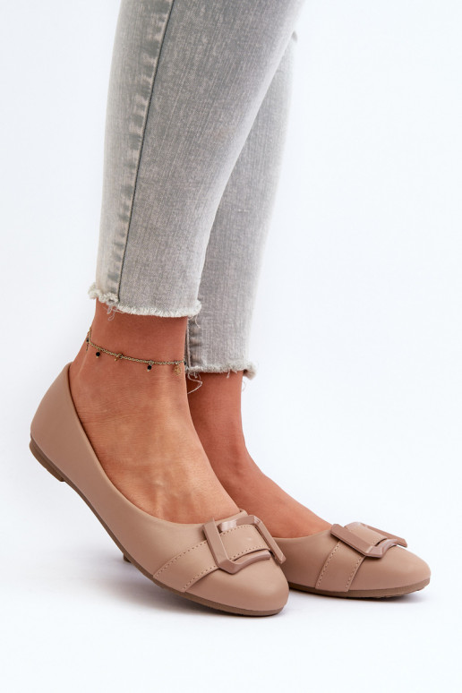 Ballerines à bretelles Eco beige Cadwenla Ballerines à bretelles Eco beige Cadwenla