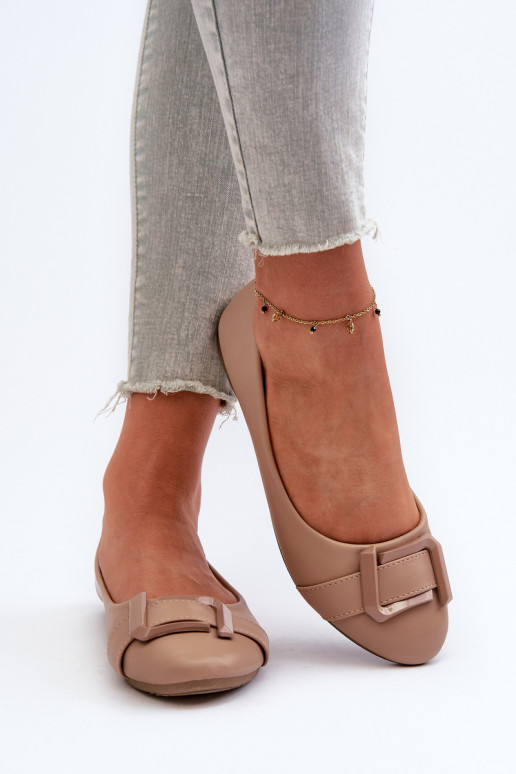 Ballerines à bretelles Eco beige Cadwenla Ballerines à bretelles Eco beige Cadwenla