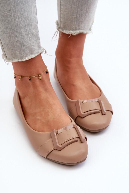 Ballerines à bretelles Eco beige Cadwenla Ballerines à bretelles Eco beige Cadwenla