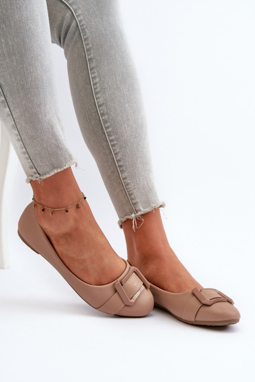 Ballerines à bretelles Eco beige Cadwenla Ballerines à bretelles Eco beige Cadwenla