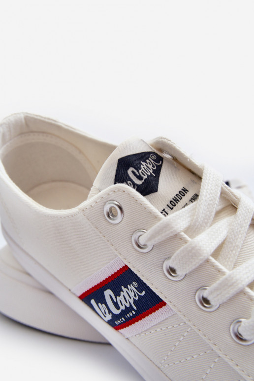 Chaussures de loisirs pour hommes Lee Cooper LCW-24-02-2143 couleur blanche Chaussures de loisirs pour hommes Lee Cooper LCW-24-02-2143 couleur blanche