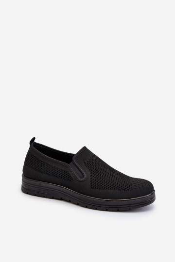 chaussures de loisirs Chaussures de sport couleur noire Nomiji