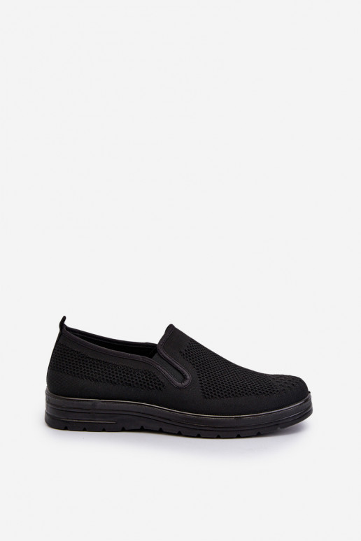 chaussures de loisirs Chaussures de sport couleur noire Nomiji