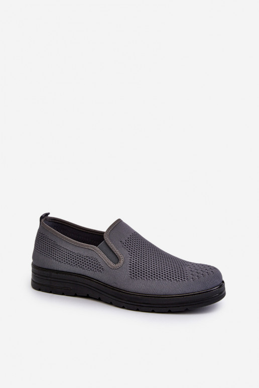 chaussures de loisirs Baskets de couleur grise Nomiji