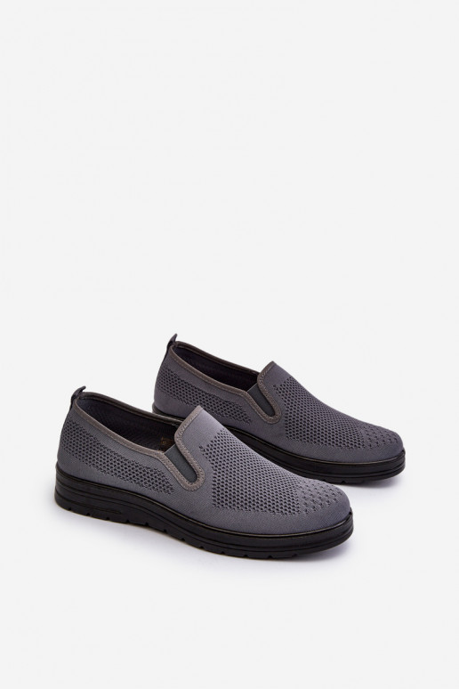 chaussures de loisirs Baskets de couleur grise Nomiji