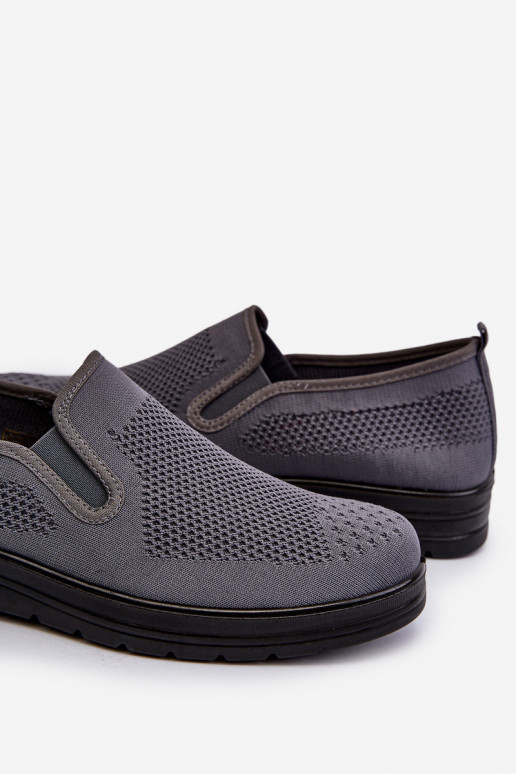 chaussures de loisirs Baskets de couleur grise Nomiji