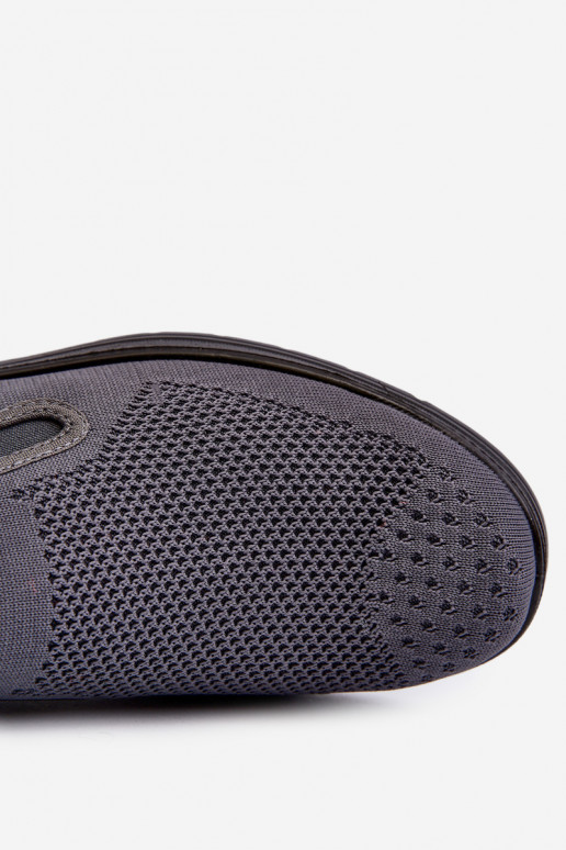 chaussures de loisirs Baskets de couleur grise Nomiji