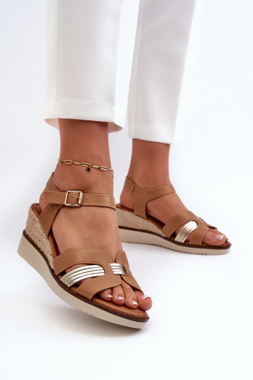 Sandales marron femme Starlenna
