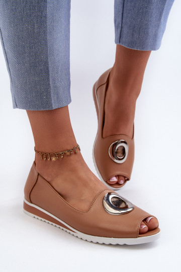 Chaussures avec ornements Eco beige Biolita