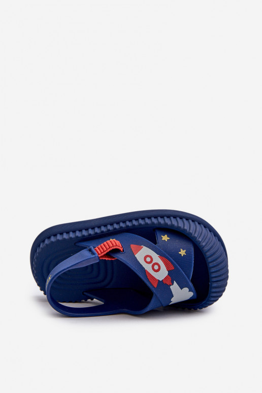 chaussons Enfants 83525 Ipanema Cute Baby bleu foncé