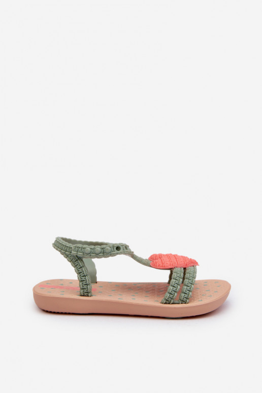 sandales Enfants avec coeurs 81997 Ipanema My First Baby couleur verte
