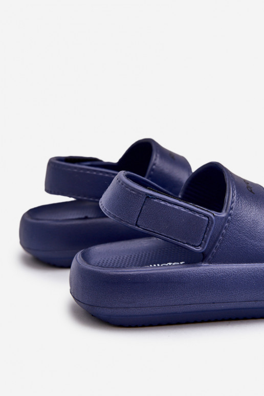 Tongs légères à fermetures adhésives ProWater PRO-24-05-01K bleu foncé Tongs légères à fermetures adhésives ProWater PRO-24-05-01K bleu foncé