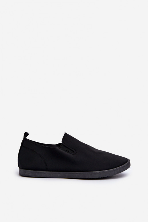 Baskets chaussures casual Slip-On couleur noire Lovinia Baskets chaussures casual Slip-On couleur noire Lovinia
