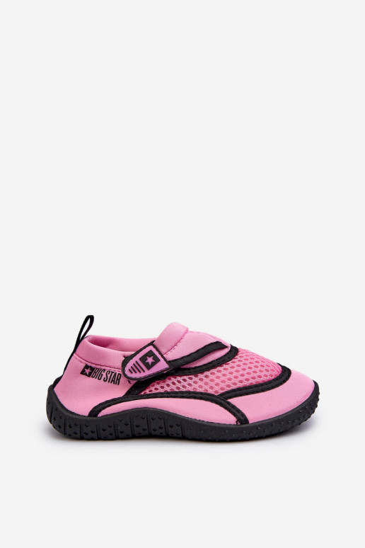 Chaussures enfants rose Big Star NN374465
