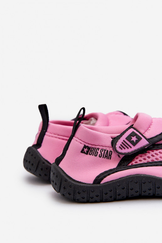 Chaussures enfants rose Big Star NN374465