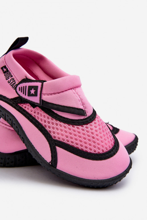 Chaussures enfants rose Big Star NN374465