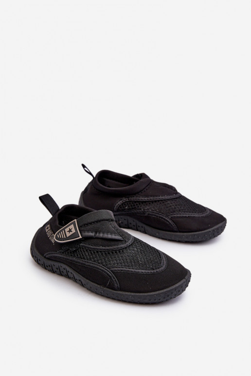 Chaussures pour enfants de couleur noire Big Star NN374466