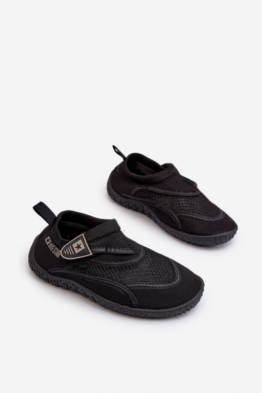 Chaussures pour enfants de couleur noire Big Star NN374466