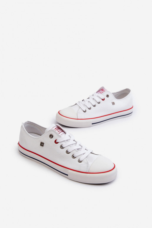 Chaussures de loisirs pour hommes Big Star NN174301 HI-POLY SYSTEM couleur blanche