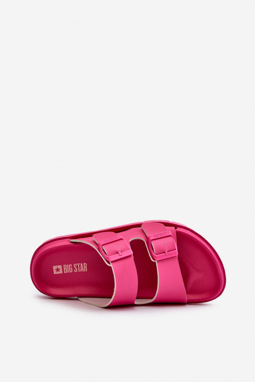 Chaussons légers à boucles Big Star NN274A754 couleur rose
