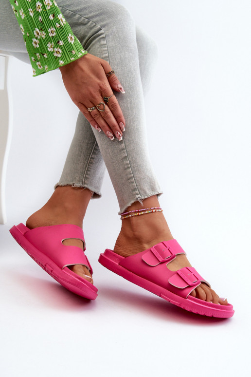 Chaussons légers à boucles Big Star NN274A754 couleur rose