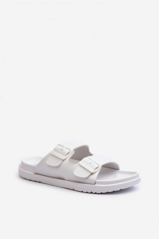 Chaussons légers à boucles Big Star NN274A751 couleur blanc