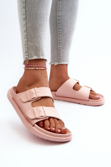 Chaussons légers à boucles Big Star NN274A753 couleur rose