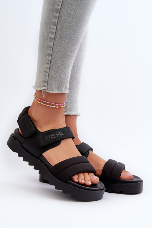 Sandales à plateforme pour femmes Big Star NN274750 couleur noir