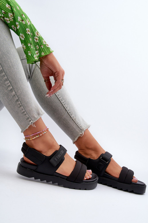 Sandales à plateforme pour femmes Big Star NN274750 couleur noir